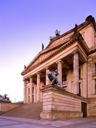 Concert Hall, Gendarmenmarkt, Berlin, Architect: Karl Friedrich Schinkel by Ralph Richter Pricing Limited Edition Print image