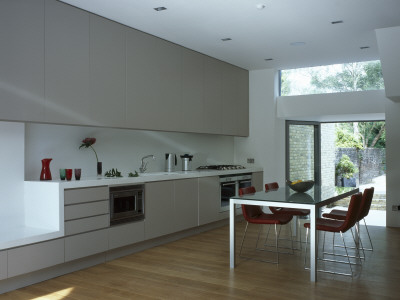 House Extension, Chiswick, Kitchen, David Mikhail Architects by Nicholas Kane Pricing Limited Edition Print image
