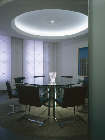 Dining Room With Fabric Covered Blinds, Apartment Mayfair, Eva Jiricna Architects by Richard Bryant Pricing Limited Edition Print image