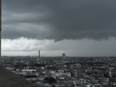 London Skyline - Weather Front Approacing by Richard Bryant Pricing Limited Edition Print image