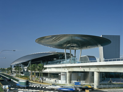 Expo Mrt Station, Singapore, Roof Structures, Architect: Foster And Partners by Richard Bryant Pricing Limited Edition Print image