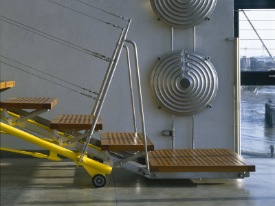 Thamesreach Penthouse, Detail Of Staircase, Architect: John Young by Richard Bryant Pricing Limited Edition Print image