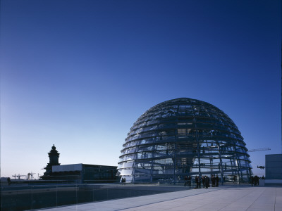 Reichstag, Platz Der Republik, Berlin, Germany - The Dome - Looking North by Richard Bryant Pricing Limited Edition Print image