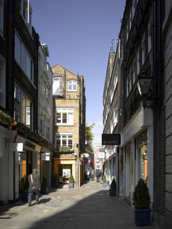 Passageway Off Oxford Street, London by Richard Bryant Pricing Limited Edition Print image