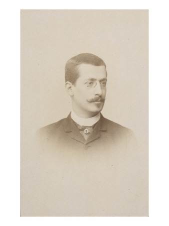M. A. Salles En Buste by Wilhem Benque Pricing Limited Edition Print image