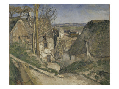 La Maison Du Pendu,  Auvers Sur Oise by Paul Cézanne Pricing Limited Edition Print image
