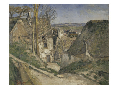 La Maison Du Pendu,  Auvers Sur Oise by Paul Cezanne Pricing Limited Edition Print image