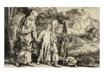 Jésus Ramené Du Temple by Rembrandt Van Rijn Pricing Limited Edition Print image