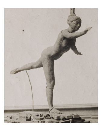 Photo D'une Sculpture De Degas En Cire:Danseuse,Grande Arabesque,2Eme Temps (Rf2070) by Ambroise Vollard Pricing Limited Edition Print image