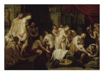 Femmes Au Bain by Artus Wolfort Pricing Limited Edition Print image