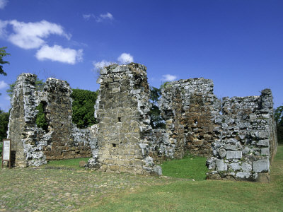 Old Ruins, Panama City, Panama by Michael Defreitas Pricing Limited Edition Print image