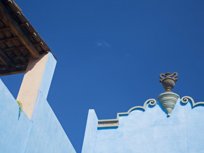 Blue Ornate Building, San Miguel De Allende, Guanajuato State, Mexico by Julie Eggers Pricing Limited Edition Print image