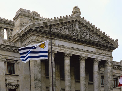 Capitol Building, Montevideo, Uruguay by Jerry Ginsberg Pricing Limited Edition Print image