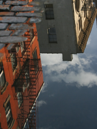 Rain Puddle, New York City by Eloise Patrick Pricing Limited Edition Print image