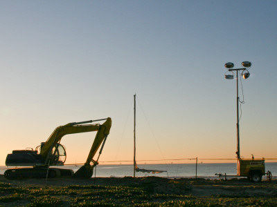 Work On The Beach, Santa Barbara by Eloise Patrick Pricing Limited Edition Print image