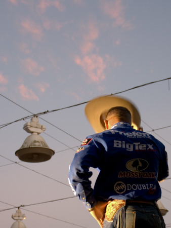 Big Tex, Santa Barbara Rodeo by Eloise Patrick Pricing Limited Edition Print image