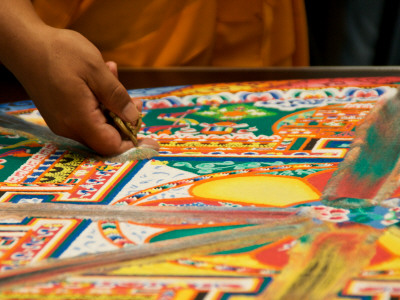 Sand Mandala, Santa Barbara by Eloise Patrick Pricing Limited Edition Print image