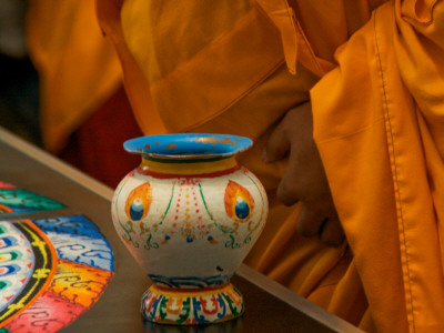 Sand Pot, Mandala Santa Barbara by Eloise Patrick Pricing Limited Edition Print image