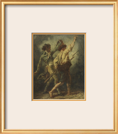 Deux Volontaires : Le Noble Et L'ouvrier by Thomas Couture Pricing Limited Edition Print image