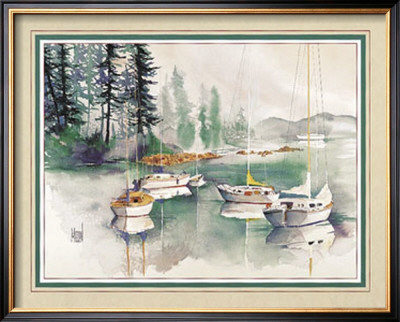 Drifting Boats by Terry Madden Pricing Limited Edition Print image
