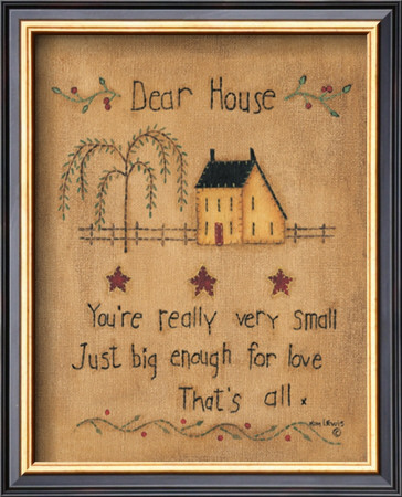 Dear House by Kim Lewis Pricing Limited Edition Print image