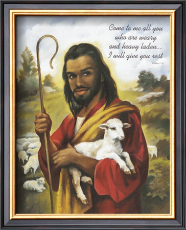 Christ The Shepherd by Lopez Pricing Limited Edition Print image