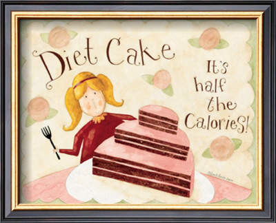 Diet Cake 1/2 The Calories by Dan Dipaolo Pricing Limited Edition Print image