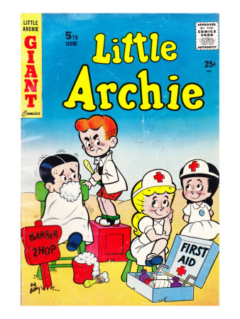 Archie Comics Retro: Little Archie Comic Book Cover #5 (Aged) by Bob Bolling Pricing Limited Edition Print image