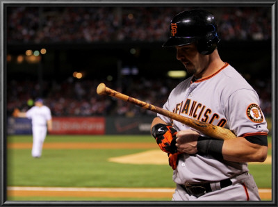 Texas Rangers V. San Francisco Giants, Game 5:  Aaron Rowand by Doug Pensinger Pricing Limited Edition Print image