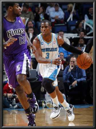 Sacramento Kings V New Orleans Hornets: Chris Paul by Layne Murdoch Pricing Limited Edition Print image