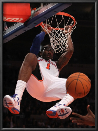 New Jersey Nets V New York Knicks: Amar'e Stoudemire by Nick Laham Pricing Limited Edition Print image