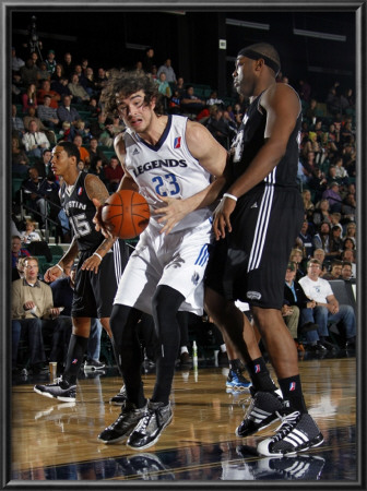 Austin Toros V Texas Legends: Joe Alexander And Michael Joiner by Layne Murdoch Pricing Limited Edition Print image