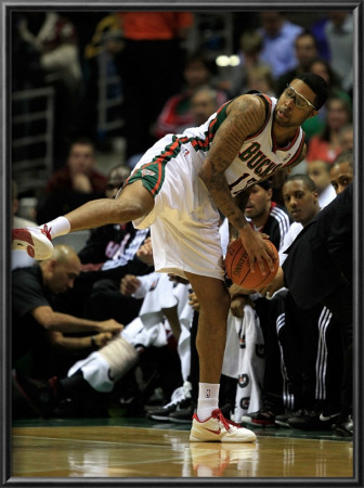 Miami Heat V Milwaukee Bucks: Chris Douglas-Roberts by Jonathan Daniel Pricing Limited Edition Print image