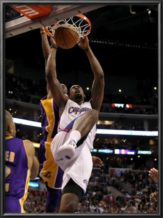 Los Angeles Lakers V Los Angeles Clippers: Deandre Jordan by Stephen Dunn Pricing Limited Edition Print image