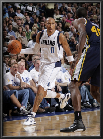 Utah Jazz V Dallas Mavericks: Shawn Marion And Jeremy Evans by Glenn James Pricing Limited Edition Print image