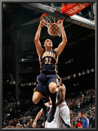 Indiana Pacers V Atlanta Hawks: Josh Mcroberts by Kevin Cox Pricing Limited Edition Print image