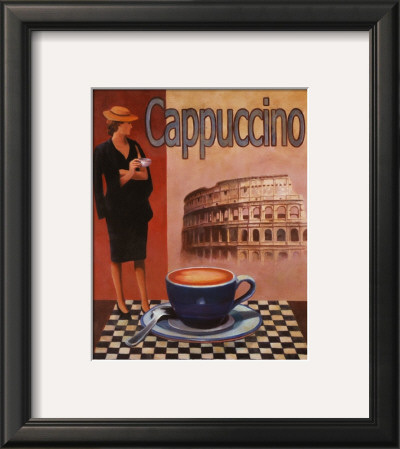 Cappuccino, Roma by T. C. Chiu Pricing Limited Edition Print image