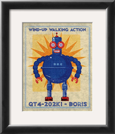 Boris Box Art Robot by John Golden Pricing Limited Edition Print image