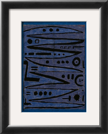 Heroic Strokes Of The Bow, C.1928 by Paul Klee Pricing Limited Edition Print image