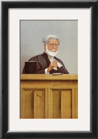 Blunt Lord Justice by Spy (Leslie M. Ward) Pricing Limited Edition Print image