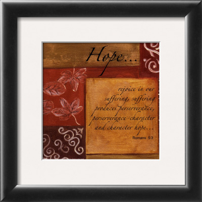 Words To Live By, Hope by Debbie Dewitt Pricing Limited Edition Print image