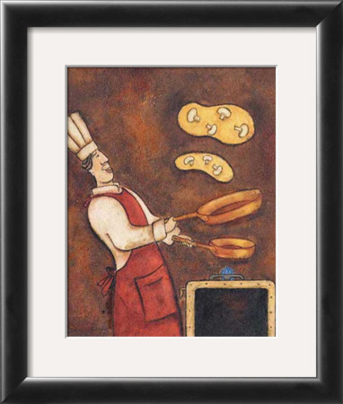 The Omelette Chef by Aline Gauthier Pricing Limited Edition Print image