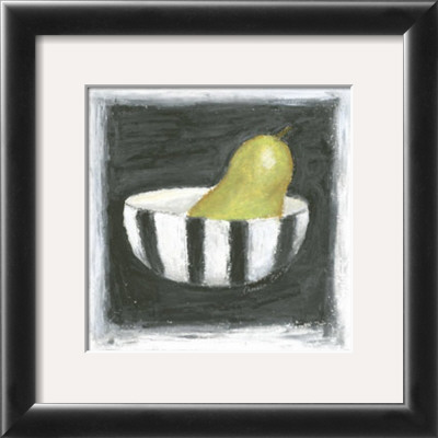 Pear In Bowl by Chariklia Zarris Pricing Limited Edition Print image