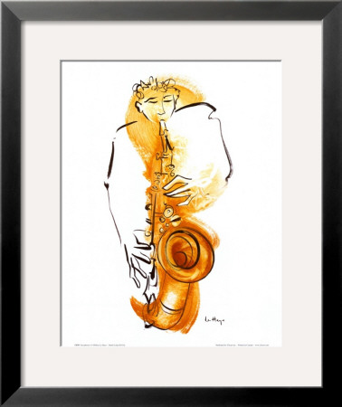 Saxophone by Helene La Haye Pricing Limited Edition Print image