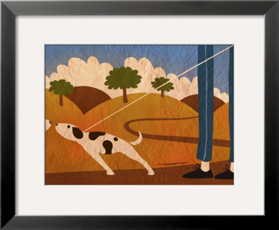 Walk The Dog Ii by Benjamin Bay Pricing Limited Edition Print image