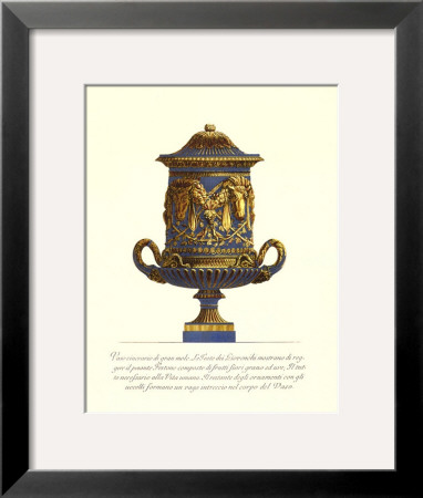 Blue Urn I by Giovanni Battista Piranesi Pricing Limited Edition Print image