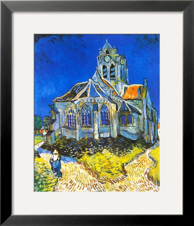 Church At Auvers, C.1895 by Vincent Van Gogh Pricing Limited Edition Print image