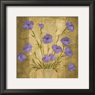 Purple Flowers by Cristina Valades Pricing Limited Edition Print image