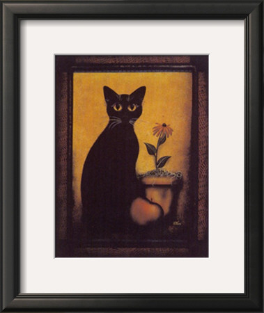 Framed Cat Ii by Jessica Fries Pricing Limited Edition Print image