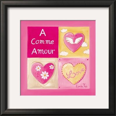 A Comme Amour by Lynda Fays Pricing Limited Edition Print image